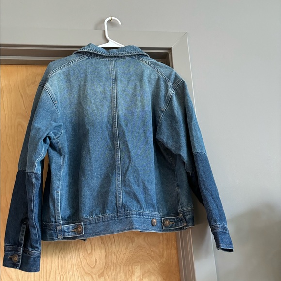 Two tone denim jacket S - Picture 3 of 4